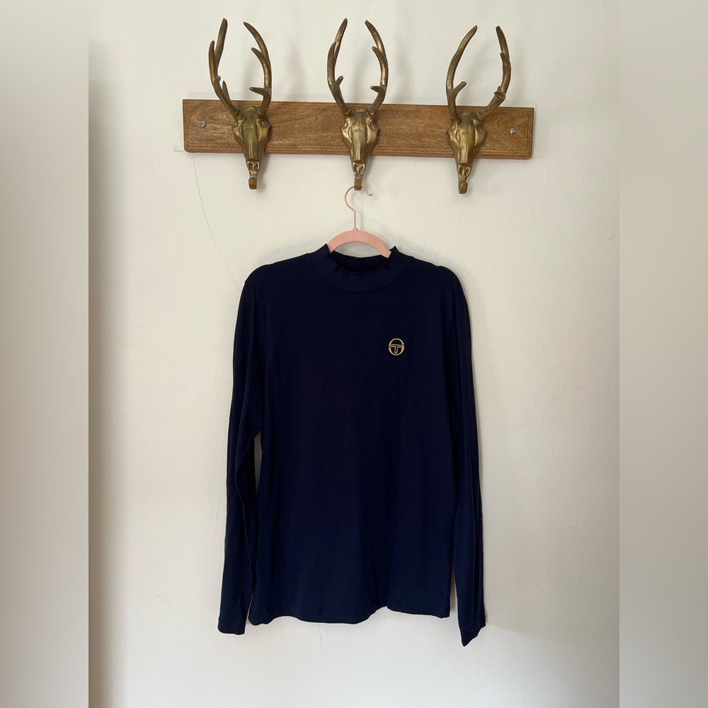 Sergio Tacchini Navy Blue Sweater